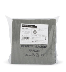 Panni PU Flash - 34 x 36 cm - grigio - Perfetto Factory - conf. 5 pezzi