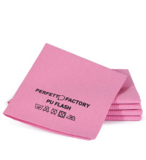 Panni PU Flash - 34 x 36 cm - rosso - Perfetto Factory - conf. 5 pezzi