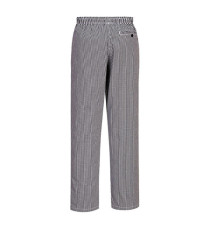 Pantaloni cuoco Bromley - taglia XL - quadretti neri - Portwest