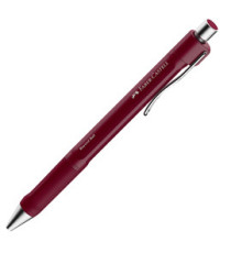 Penna a sfera a scatto Beyond Ball - Punta 1,0 mm - rosso - Faber-Castell