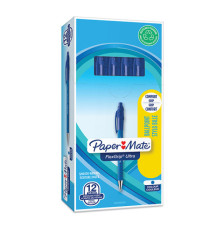 Penna a sfera a scatto Flexgrip Ultra - punta 1,0mm - blu  - Papermate