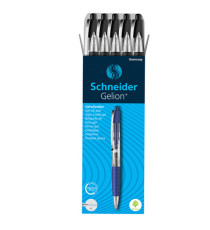 Penna gel Gelion+ a scatto - punta 0.7 mm - nero - Schneider