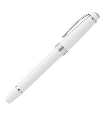 Penna roller Bailey Light - punta F - fusto bianco/cromo - Cross