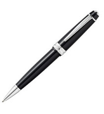 Penna sfera Bailey Light - punta F - fusto nero/cromo - Cross