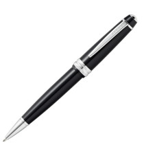 Penna sfera Bailey Light - punta F - fusto nero/cromo - Cross