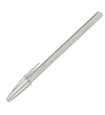 Penna sfera Cristal Glacè - 1.0 mm - inchiostro nero - fusto argento - Bic - conf. 20 pezzi