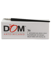 Pennino + portapennino - nero - Cwr - conf. 36 pezzi