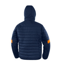 Piumino imbottito Bloom - taglia L - blu/arancio - Deltaplus