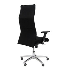 Poltrona direzionale Albacete - con braccioli regolabili e schenale alto - nero - Piqueras y Crespo