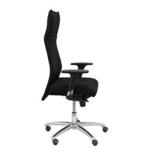 Poltrona direzionale Albacete - con braccioli regolabili e schenale alto - nero - Piqueras y Crespo