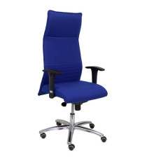 Poltrona direzionale Albacete - con braccioli regolabili e schIenale alto - blu - Piqueras y Crespo