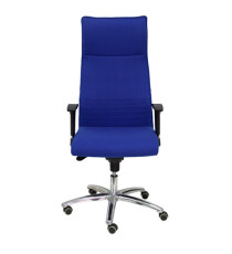 Poltrona direzionale Albacete - con braccioli regolabili e schIenale alto - blu - Piqueras y Crespo