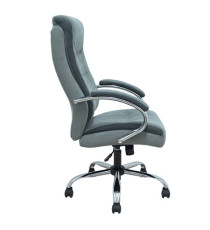 Poltrona direzionale Opti533 - con braccioli fissi - tessuto - grigio - Piqueras y Crespo