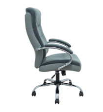 Poltrona direzionale Opti533 - con braccioli fissi - tessuto - grigio - Piqueras y Crespo