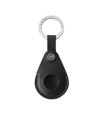 Portachiavi per Smart Tracker - pelle Saffiano - nero - Cross