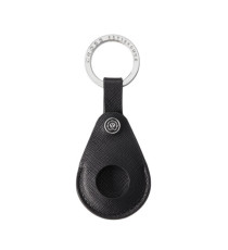 Portachiavi per Smart Tracker - pelle Saffiano - nero - Cross