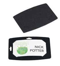 Portanome in cartoncino riciclato - 54 x 90 mm - Durable - conf. 20 pezzi