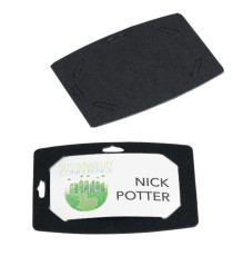 Portanome in cartoncino riciclato - 54 x 90 mm - Durable - conf. 20 pezzi