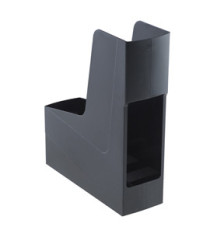 Portariviste Green2desk - in PS riciclato - 30 x 25,8 cm - dorso 9 cm - nero - Fellowes