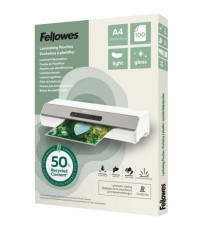 Pouches riciclate - A4 - 2x80 micron - Fellowes - scatola 100 pezzi