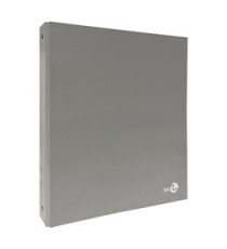 Raccoglitore ad anelli - 27 x 32 cm - Ø 30 mm - grigio chiaro - BM