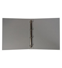 Raccoglitore ad anelli - 27 x 32 cm - Ø 30 mm - grigio chiaro - BM