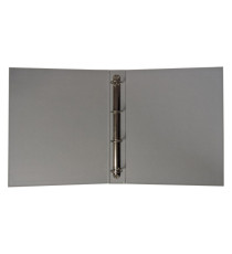 Raccoglitore ad anelli - 27 x 32 cm - Ø 30 mm - grigio chiaro - BM