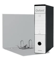 Registratore Oxford G85 - dorso 8 cm - protocollo 23 x 33 cm - bianco - Esselte