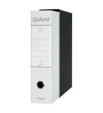 Registratore Oxford G85 - dorso 8 cm - protocollo 23 x 33 cm - bianco - Esselte