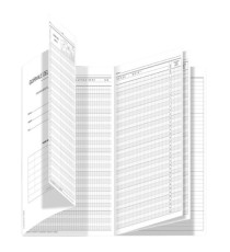 Registro del Professore (10 classi) - 31 x 17 cm - 3325PS000G - Data Ufficio