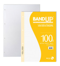 Ricambi BandUP forati rinforzati - A4 - 5mm - 100gr - BM - conf. 40 pezzi