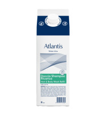 Ricarica doccia shampoo 2 in 1 - carton box 1 L - atlantis - Beauty Escape