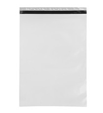 Sacchetto - per corrieri - 55 x 77 x 5 cm - PE - bianco - conf. 50 pezzi