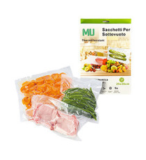 Sacchetto per sottovuoto - termoresistenti - 25 x 35 cm - Mulin - conf. 30 pezzi