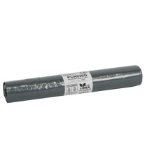 Sacco rifiuti - PCR - 72 x 110 cm - 110 L - 30 gr - grigio -Bio Extrusion - conf. 10 pezzi
