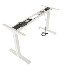 Scrivanie motorizzate - 140 x 80 x 116 cm  - bianco - Rocada