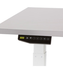 Scrivanie motorizzate - 160 x 80 x 116 cm  - grigio - Rocada