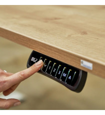 Scrivanie motorizzate - 160 x 80 x 116 cm  - quercia - Rocada