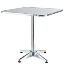 Sedia attesa - alluminio - 54 x 59 x 74 cm - Verdelook