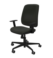 Sedia ergonomica Alares - con braccioli regolabili - nero - Piqueras y Crespo