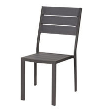 Sedia Tenerife - 62 x 45 x 88 cm - grigio - Verdelook