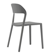 Seduta attesa Mina - con braccioli fissi - grigio - Unisit