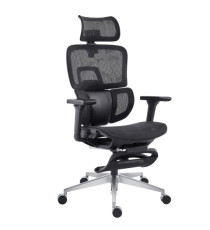 Seduta ergonomica - con braccioli regolabili - nero - Unisit