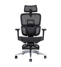 Seduta ergonomica - con braccioli regolabili - nero - Unisit