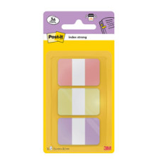 Segnapagina Post-it Index Strong -  686-3SUN - 25,4 x 38,1 mm - colori pastelllo - Post-it - conf. 36 pezzi