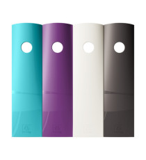 Set 4 portariviste Mag-Cube - linea Titane - 26,6 x 8,2 x 30,5 cm - colori assortiti - Exacompta