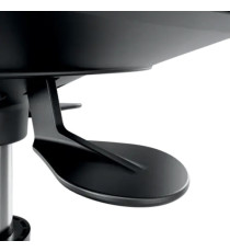 Sgabello Active - con ruote - grigio - Leitz