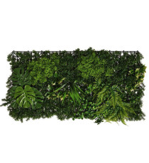 Siepe sintetica Verdecor Bosco - 0,5 x 1 mt - Verdemax