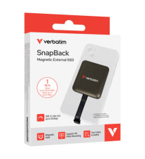 SSD - SnapBack - 1 TB - Mocha Metallic - Verbatim