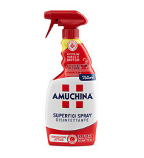 Superifici Spray Multiuso battericida e virucida - 750 ml - Amuchina Professional